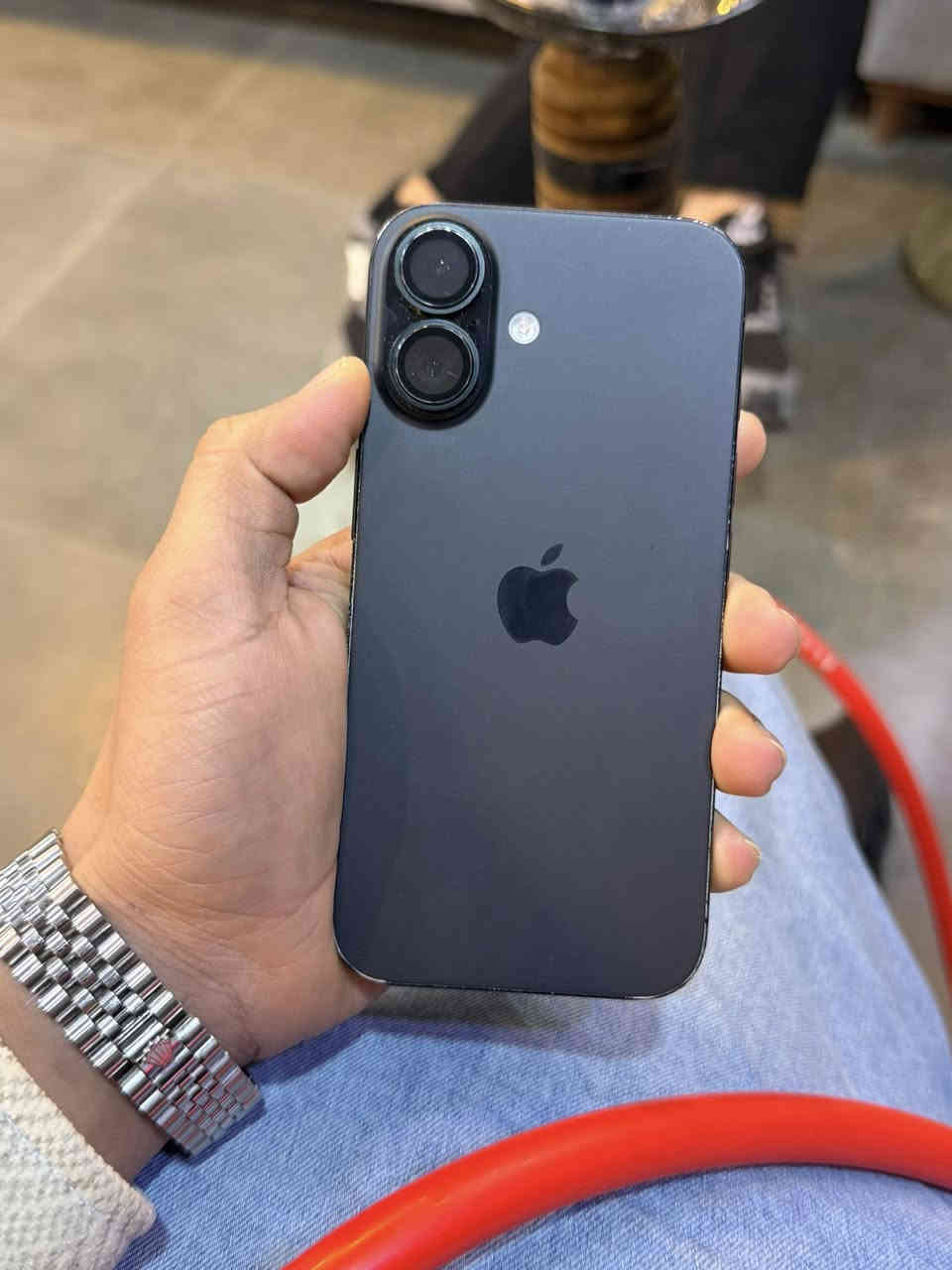 سلام عليكم ايفون 16 عادي
ذاكرة 256

بطارية 90

عدد دورات الشحن 508

نضافه 70%

شرق اوسط الجهاز

سعره 750 مكان نجف

رقم تواصل ***********
