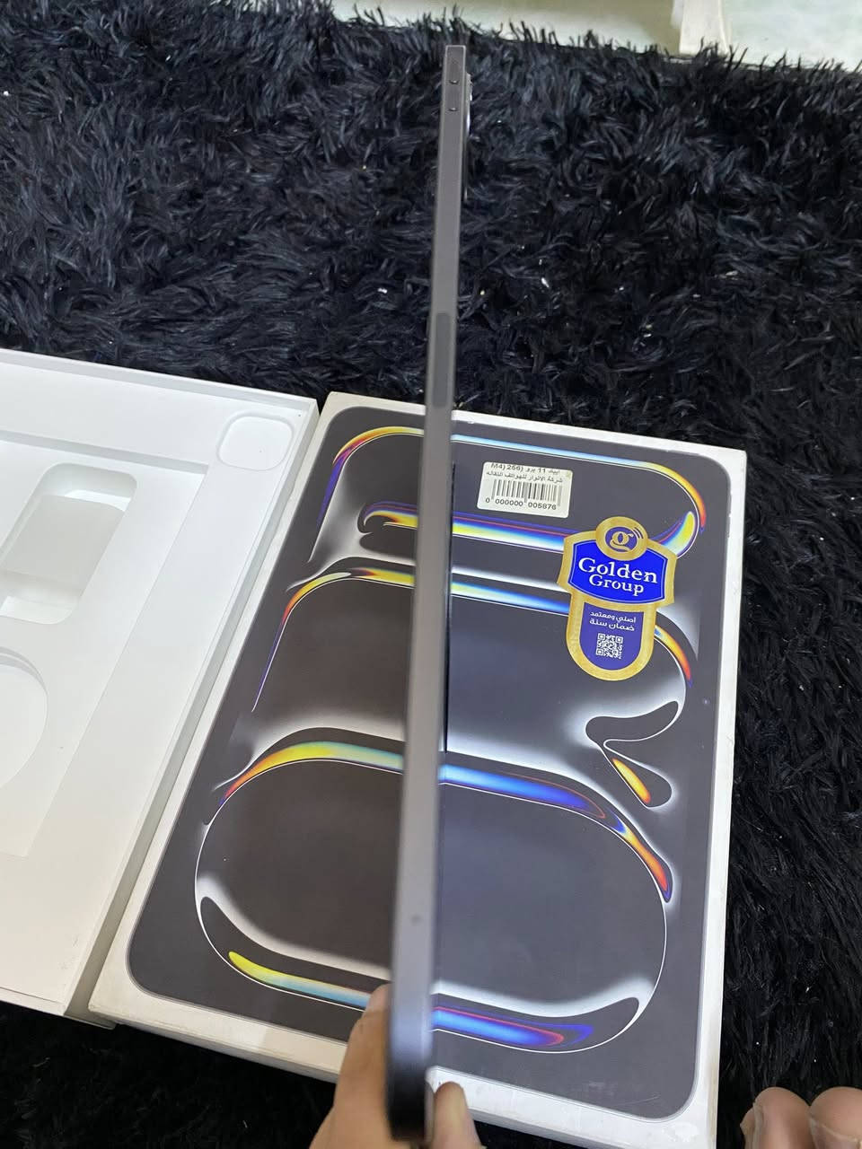 السلام عليكم ايباد برو M4 نضافة 100‎%‎
ذ256 بطارية 90 نزلت بالتحديث مثل ما موضح ولا شخط غراضة كاملة الاصلية وويا حافضة جلاتين من شركة بلكستون وتوصالة ومروحة تبريد ميمو 9-يعني كامل مكمل 😅
سعر 950 مكاني بغداد


**إذا كنت صاحب هذا الإعلان وتريد حذفه لأي سبب، رجاءا أرسل رسالة إلى الدعم الفني**