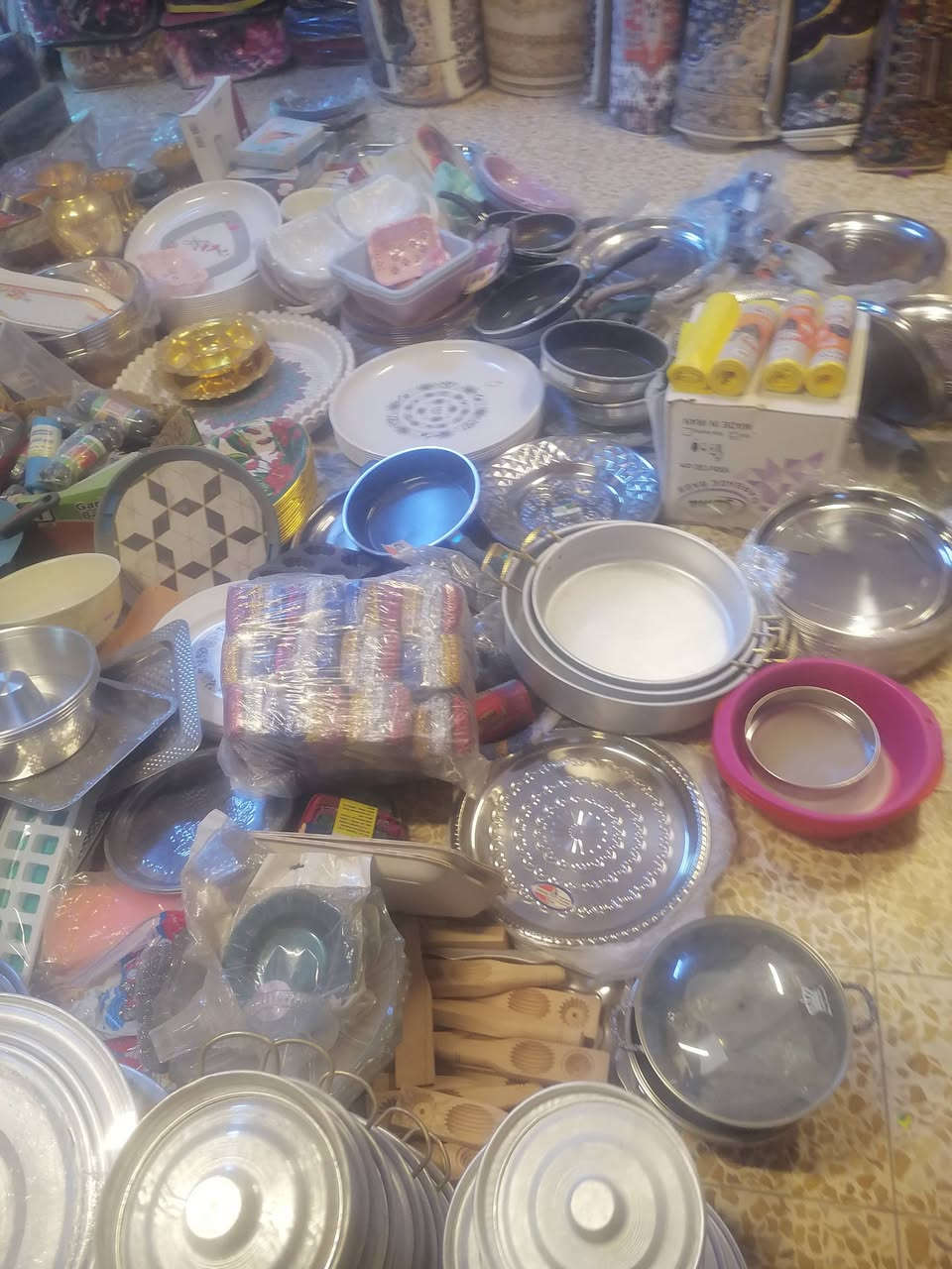 ياالله يارزاق ياكريم 
وصول بضاعه جديده تشكيله كامله توفرت من قسم المنزليه والمفروشات في مجمع بركات المرتضى  
كل ماهو جديد 
كل ماهو حصري 
تجدونه في مجمع بركات المرتضى للمواد المنزليه والمفروشات 
عروضنا متخلص وياكم ان شاء الله 
توفر كلشي جديد 
العنوان النجف الاشرف ناحية العباسيه الشارع المؤدي لماكولات ضمير من الشارع العام وتنزلون لماكولات ضمير نفس الشارع نهايته على الجهة اليمنى مجاور كوزمتك واكسسوات الملكه واتساب المجمع ***********
