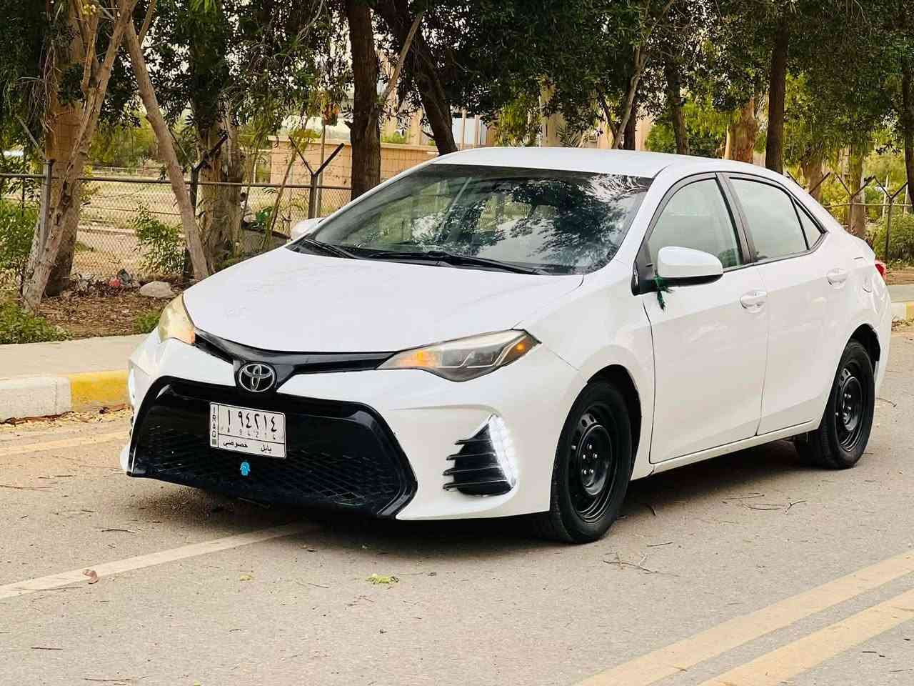 السلام عليكم كورلا 19حادث جاملغ وبنيد و صار بل عراق فقط صبغ بابين  اني مكلف بل نشر مكان السيارة بابل *********** السعر 128
