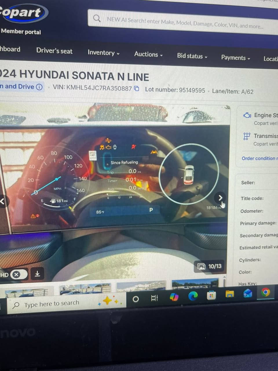 سلام عليكم للبيع فقط شباب سوناتا ٢٤ N LINE فول مواصفات قمارة بنراما  اسيارة طالعة من امريكا الى البصرة ام قصر السيارة ماشية ١٨١٨٦ M بجم كبس شباب السيارة سعر النقل ١٧٠٠$ مدة الوصول شهرين نازل رقم حاوية DFSU7798149  بيع مستعجل السعر واصل ميناء ١٠٥ $ وبيهة مجال ماكو سوناتاN بهيج سعر رقم الهاتف ***********
