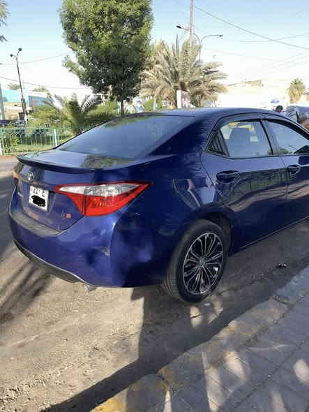 كورلا2016 S بدون ايرباك حاملغ امامي فقط مبدل 
فول عدا الفتحة والبصمة شاشة وكامرا ومودات قياده وشاشة اعطال وشفتات وتحكمات السيارة جاهزه من گير ومكينه وتبريد وحدادية رقم سليمانية وبسمي تحويل او وكاله حاضر 125$ وبيهه مجال مكاني الشعلة *********** متواجد واتساب
