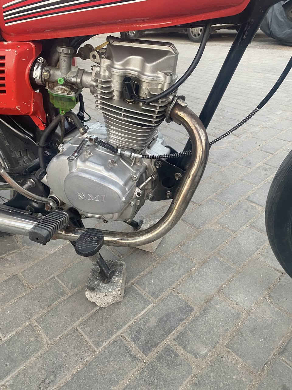 دراجه ايراني للبيع مكينه نامه اصل دراجه مفوله نهضه اومعدل مفوله ماناقصها برغي دراجه ادواات بكاني البصره رقمي ***********
