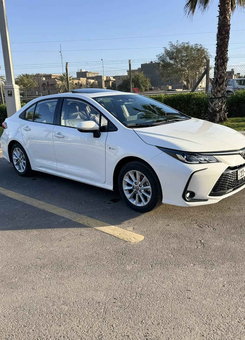 كورلا 2024  هايبرد شكل الخليجي
مكفوله كفاله عامه من من الصبغ و البارد و التبديل    
 رقم بغداد بسمي 

فول مواصفات 
البصمه تشغيل وبصمه أبواب 
كشن جلد وكهرباء 
فتحه سقف  اوتو هولد 
سايد بريك بصمه 
انضمه قياده نورمال -ايكو - سبورت 
شاشه ديجيتال  شاشه اعطال 
جام أربعه اوتو مثبت سرعه 
تحديد مسار رادار امامي 
القياده الاليه 
سياره جديده بعده بحاله الشركه 

السعر 145  
الرقم ***********
العنوان بغداد الغزالية
