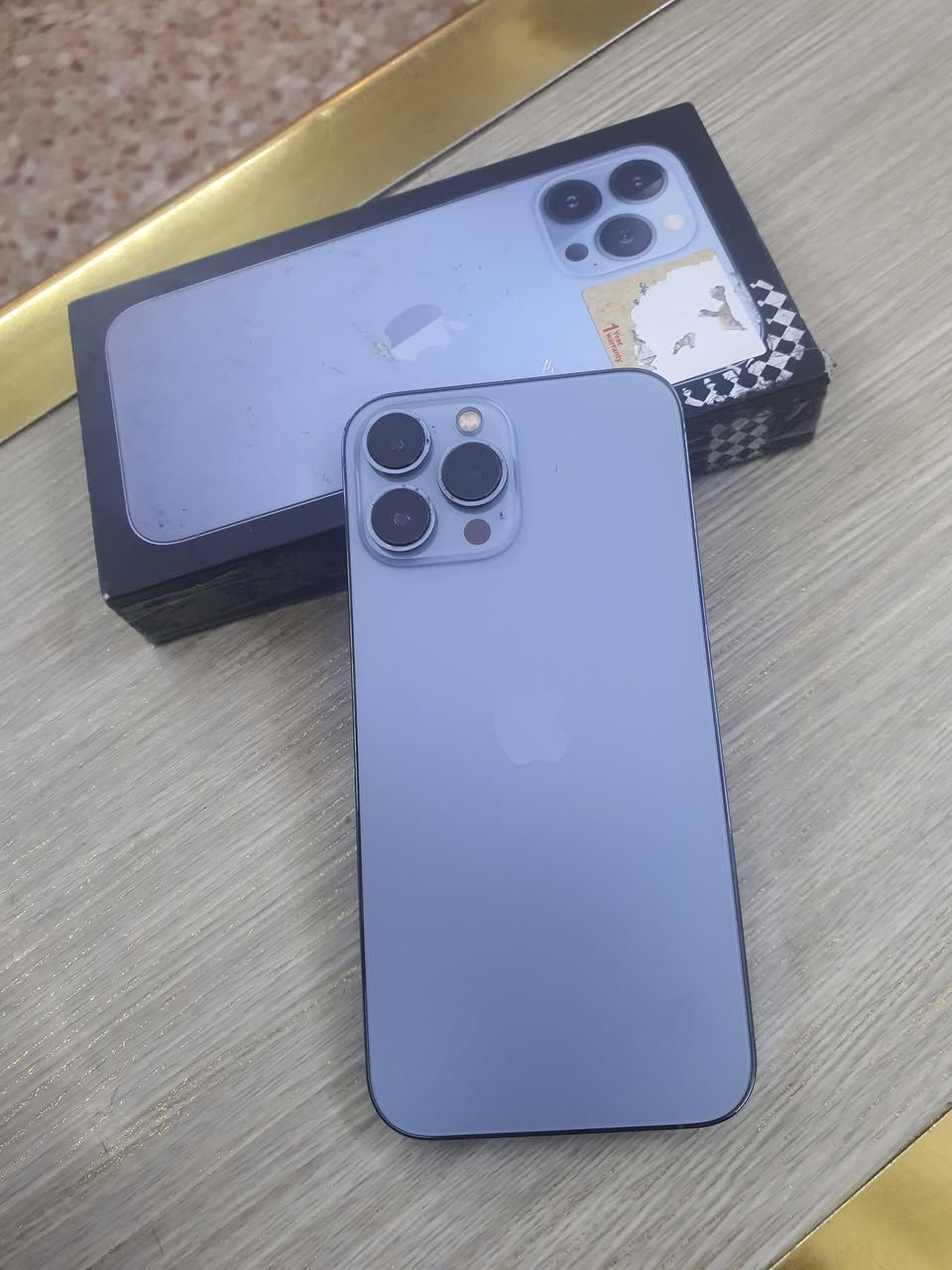 سلام عليكم ايفون 13ابرو ماكس بدل خط  جهاز نضيفه كلش جهاز بدل شاشه و بطاريه شرط مال تفصيخ بدلهن اله ذاكرته 256 بطاريته 86 العنوان بغداد مدينه الصدر  ***********  السعر 475 بيه مجال
