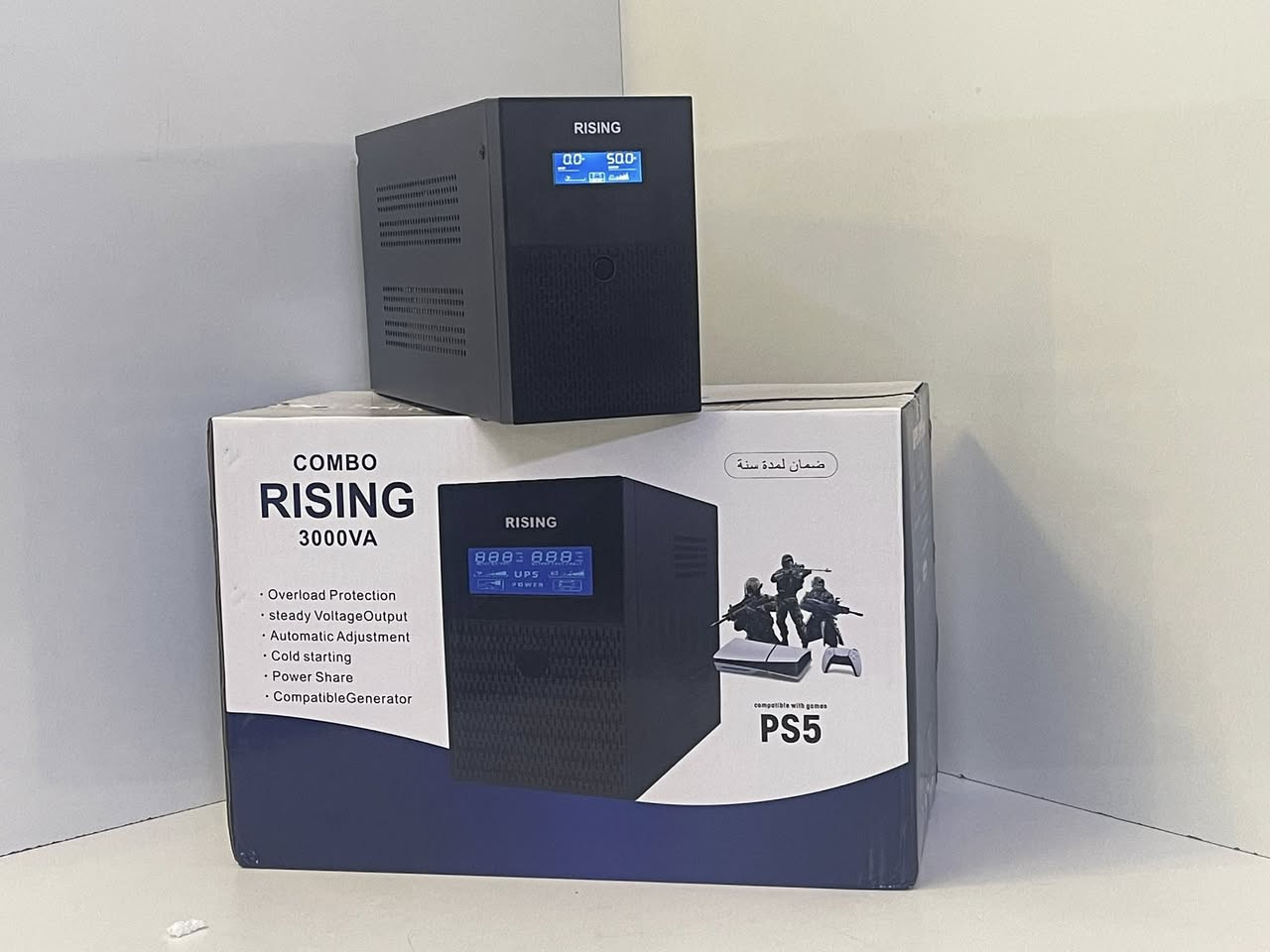 ⚡🔥 ودّع انقطاع الكهرباء نهائياً! 🔥⚡
مع يو بي إس رايسنك (Rising) 3000VA
شغلك مستمر، أجهزتك بأمان، وراحة بالك مضمونة 💪

🚀 حماية فورية من الانقطاع وتذبذب الجهد
🚀 قوة أداء عالية تتحمّل ضغط العمل
🚀 مثالي للكمبيوترات، السيرفرات، الشبكات، والكاميرات
🚀 تشغيل ثابت وهادئ بدون إزعاج

🔌 UPS رايسنك 3000VA – لما الطاقة تنقطع، هو يكمل!

📲 اطلبه الآن ولا تخلي ثانية توقف شغلك
📩 للتواصل: [***********]
