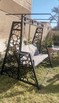 زبائنا الكرام لدينا #مراجيح و زحليكه وميز طعام وسنادين   صناعة محليه ا...