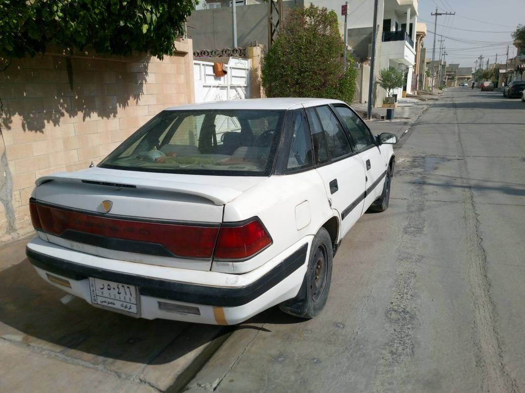دایو اسبرو مودیل 1994سنویا عاج بسمی دەفتر بنزین موجود محرک مسکر کیر عادی 
سعر 25بی مجال مکان کرکوک شورجە 
*********** كركوك, العراق
