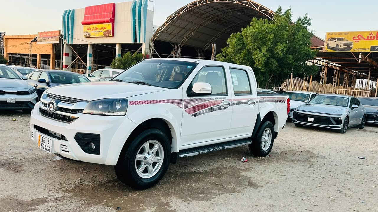 كريت ويل موديل 2025
مرقم قادسيه تحويل مباشر !
 موصفات واضحه 
كفاله  
ماشيه 44km
السعر 128$
الاتصال

***********
***********
