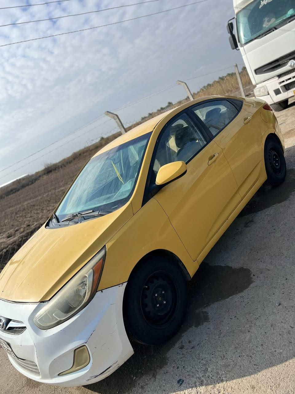 اكسنت 13 أمريكي محرك GD 1600 حادث جاملغ وبنيد فقط ليبل واحد سعرها 65وبيها مجال مكاني بغداد ابو غريب *********** / ‭0750 031 4608‬
