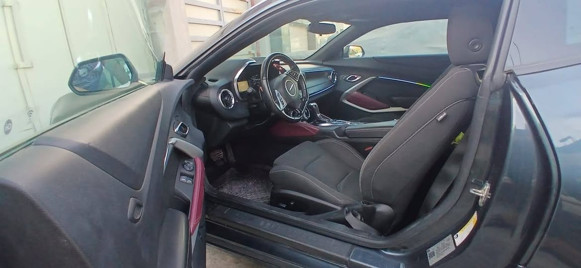 كمارو 2021 رقم اربيل ب اسمي
ماشية 30الف ميل 
محرك 2000توربو سريع واقتصادي 
بصمة تشغيل عن بعد
شاشه وكامره 
شفتات بالستيرن
السيارة جديدة ومابيه نقص
صور الحادث بالمنشور
صبغ جاملغات الاماميه وجزء من الأبواب 
مكان السيارة بغداد جميله
السعر 14500$
***********8
