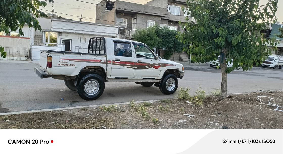 پیکاب توێتا دە بڵ ٲکسل ٲڕمی پلاستیکی سلێمانی تە حویلی عه سڵە  گێڕوومە کینە و دە بڵ ٲکسلی زۆرمە زبوتە بە شە رتی ڤیتە ر سە یارە کە ماڵی دۆستە مۆدلی92 پێشودوای دە عمی نیە کارە بایاتی هه مو ی مە زبوتە سە یارە کە ماڵ شاخو کێوە سعری34گە ڵا***********
***********لە سلێمانیم السليمانية, العراق
