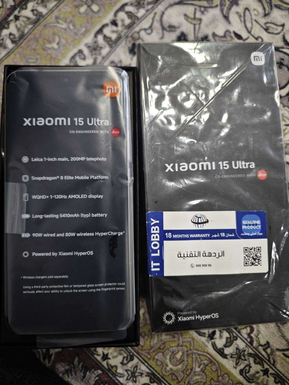 شاومی 15 ئەڵترا جوانترین ڕەنگ 
زۆر خاوێن کامل ئەشیا 
ڕام 16  زاکیرە  1024 گێگا 
زووم  120 ئێکس 
شەریکەی ئایتیلۆبی گڵوباڵی ئەسلی زەمانی شەریکەی ماوە 
بۆ فرۆشتن و گۆڕینەوە بۆ پەیوەندی *********** یان لەچات لەخزمەت دام كويسينجاك, أربيل
