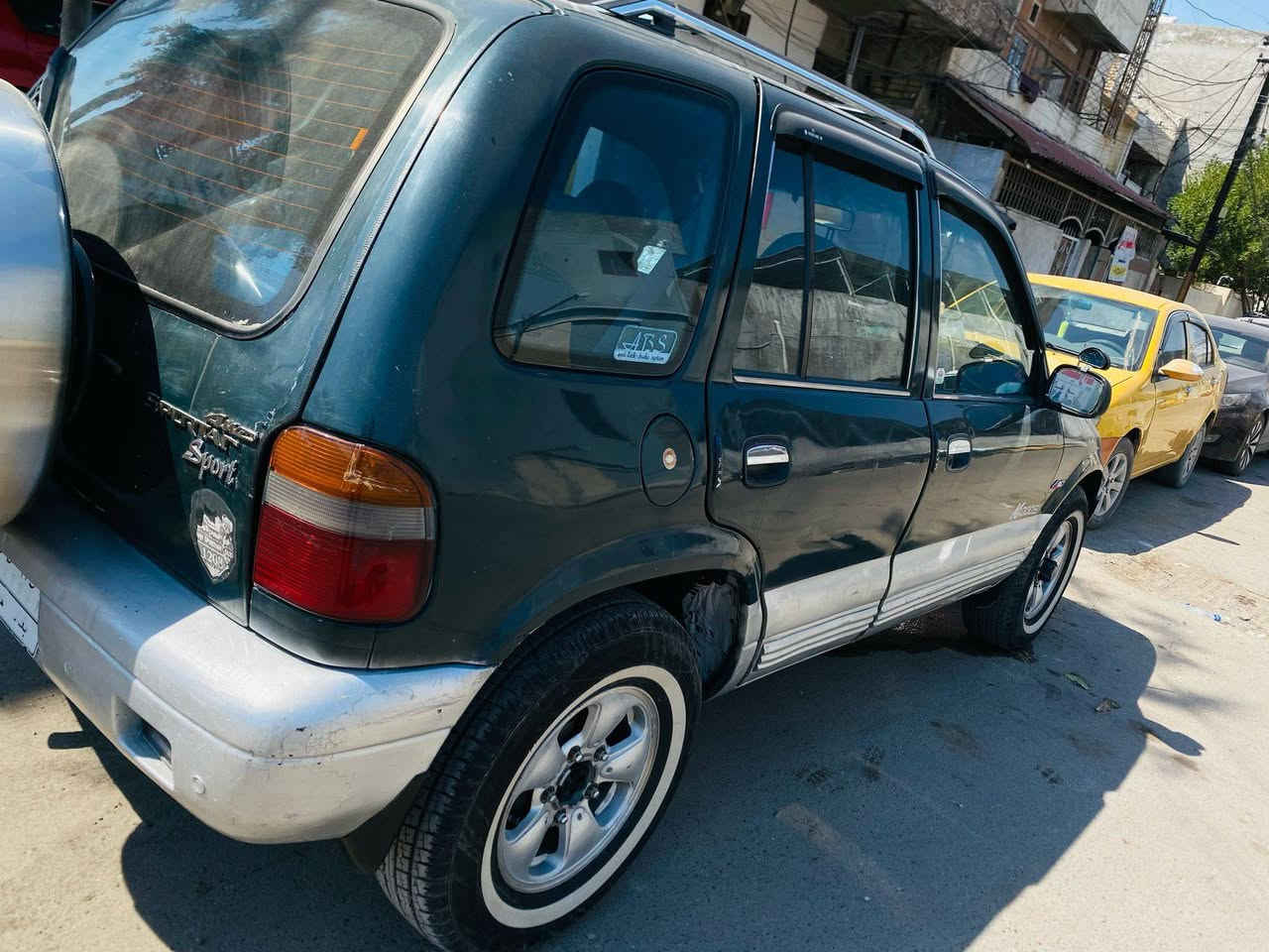 الإعلان النهائي المحدث للنسخ:

للبيع: كيا سبورتاج 1994 - 4x4
اللون: أخضر زيتوني
رقم بغداد - مشروع وطني - تحويل ثاني يوم
• دواخل نظيفة جدا • تبريد منظومة جديدة ثلج • صدر أمامي وخلفي جديد • باتري جديد • سنتر لوك شغال • راديتر جديد بالكارتون • السيارة جاهزة، تراي وين ما يعجبك 
السعر: 46 ورقة وبيها مجال بسيط
المعاينة: بغداد
للتواصل: ***********
