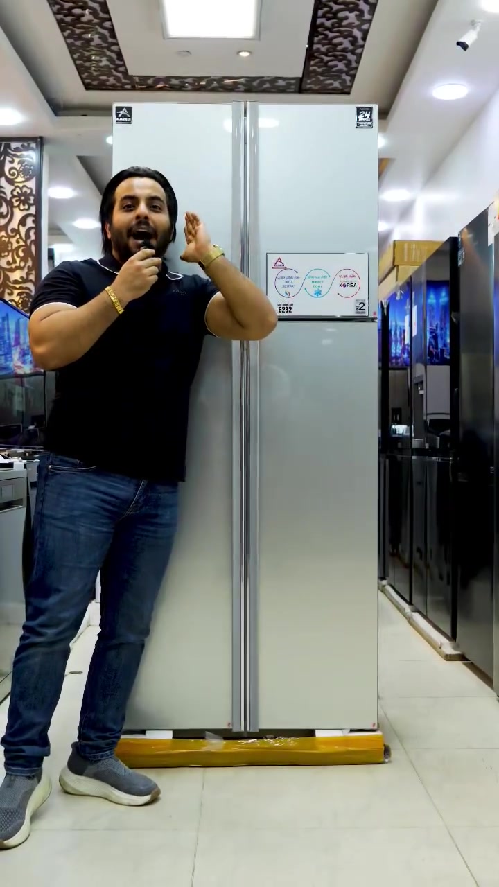 هاي مو ثلاجة عادية…
هاي وحش 4 أبواب بحجم 30 قدم 😳🔥
بس التحدي الحقيقي مو بالحجم…
التحدي إلكم انتو 👇
تخيل هاي صارت عندك اليوم…
شنو أول شي راح تخليه بيها؟! 😏
❌ ممنوع جواب عادي
✔️ نريد أقوى جواب + أضحك جواب + أغرب جواب
اكتب جوابك بالتعليقات 👇🔥


**إذا كنت صاحب هذا الإعلان وتريد حذفه لأي سبب، رجاءا أرسل رسالة إلى الدعم الفني**