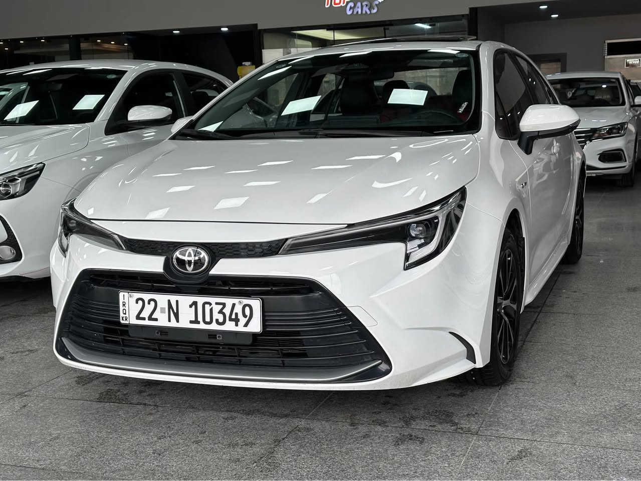 Toyota Corolla HEV 2024 
پێش و پشت لید 
ڕادار 
ویل کڕۆم
ئاوێنە ئیشاڕە 
کوشن جلدی ناو سۆر 
کامێرا - حاسە - سوکان ڤۆلیۆم 
تەنها ١٤ هەزار ڕۆشتووە 
سبوغ ساردە کوت گێڕ مەکینە تەزرە بە شەرت 
پ : *********** أربيل, العراق
