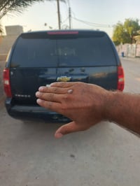 من رخصة الادمن تاهو2007 جديده مصبوغه حزام السعر 162 بيهه مجال رقم بغدا...