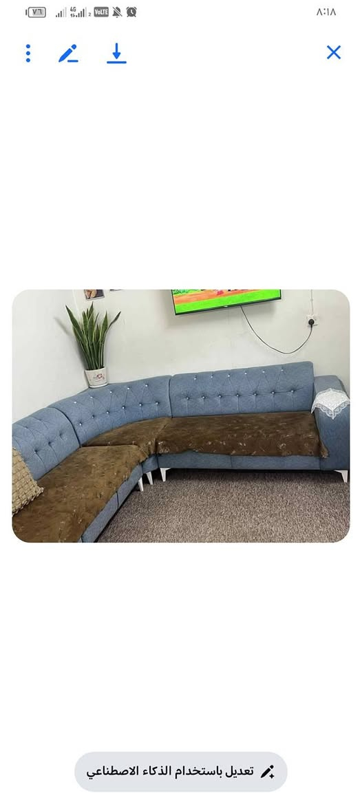 ديوان قياس 7 امتار للبيع مابي كسر فقط شوية سفنج نازل م̷ـــِْن مقعد واحد سعر 175 بي مجال


**إذا كنت صاحب هذا الإعلان وتريد حذفه لأي سبب، رجاءا أرسل رسالة إلى الدعم الفني**