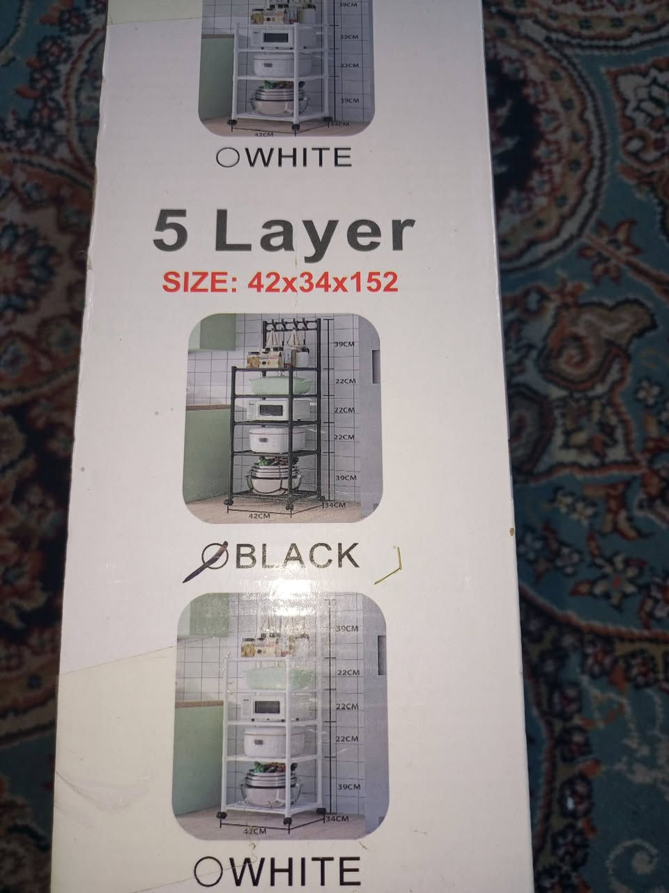 الطول 152
العرض42
العمق 34
انطي سعر
بيها 8 تعلاكات


**إذا كنت صاحب هذا الإعلان وتريد حذفه لأي سبب، رجاءا أرسل رسالة إلى الدعم الفني**