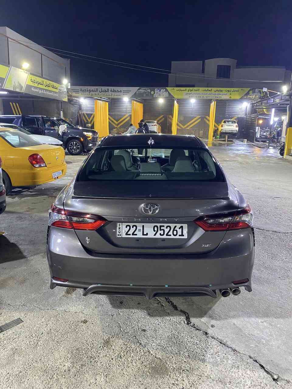 كامري 2022se رقم اربيل تحويل ثاني يوم ماشيه ٥١ الف كيلو بيها ٣قطع 170 ورقه بيها مجال للتواصل ***********
