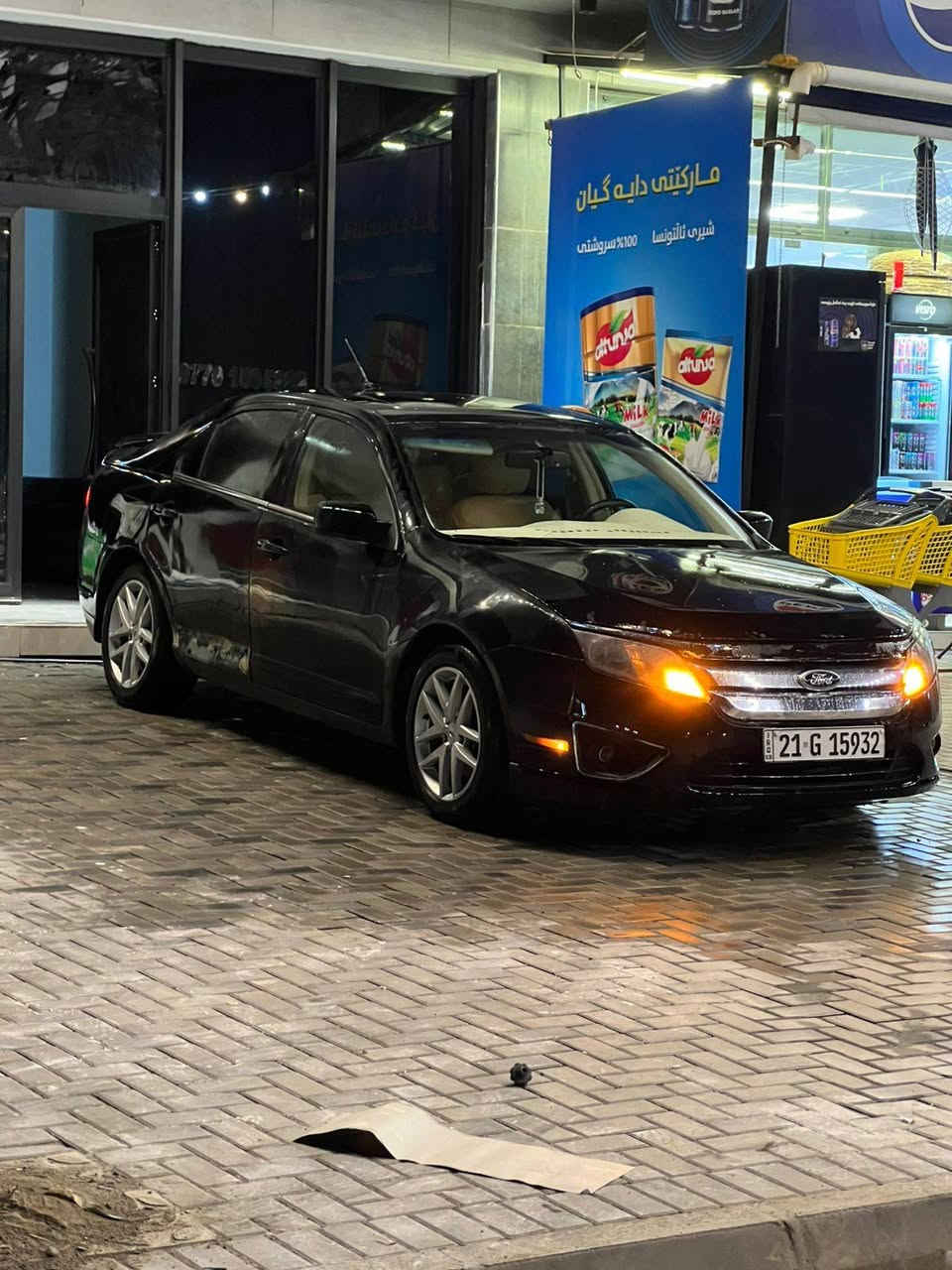 فۆرد فیوژنی ٢٠١٢ فوول
سڵایت
ناو زەرد لیدی حەوت رەنگ
١٢ مکەبەرەی سۆنی
٤ پارچە  بۆیاخ 
سەنەوی بەسەرچووە
درگای دواوەی سایەق کەمێک ناوی گرتتوە
گێر ومەکینە بەشەرت 
٤ تاییەی لۆک
سعری ٧٢ معامەلە 
*********** السليمانية, العراق
