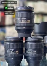 نيكون 17-55 f2.8 • نيكون 16-35 نانو كرستال • سيغما 50-500