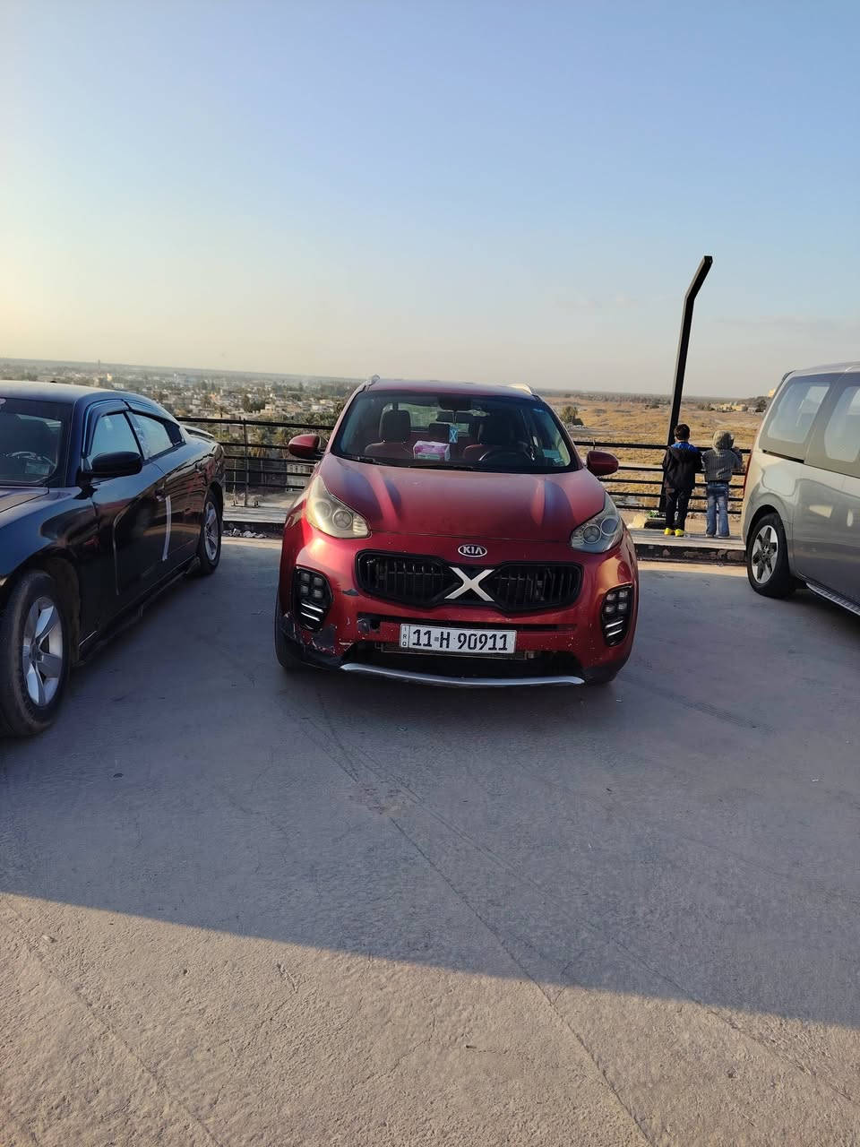 يالله سلام عليكم سبورتج 2018 واضحه بالصوره السياره بيها ٥ قطع اثنين تبديل أو ٣ صبغ نفسهن مكان السياره بابل الحصوه سعرها 145 أو بيها مجال ***********
