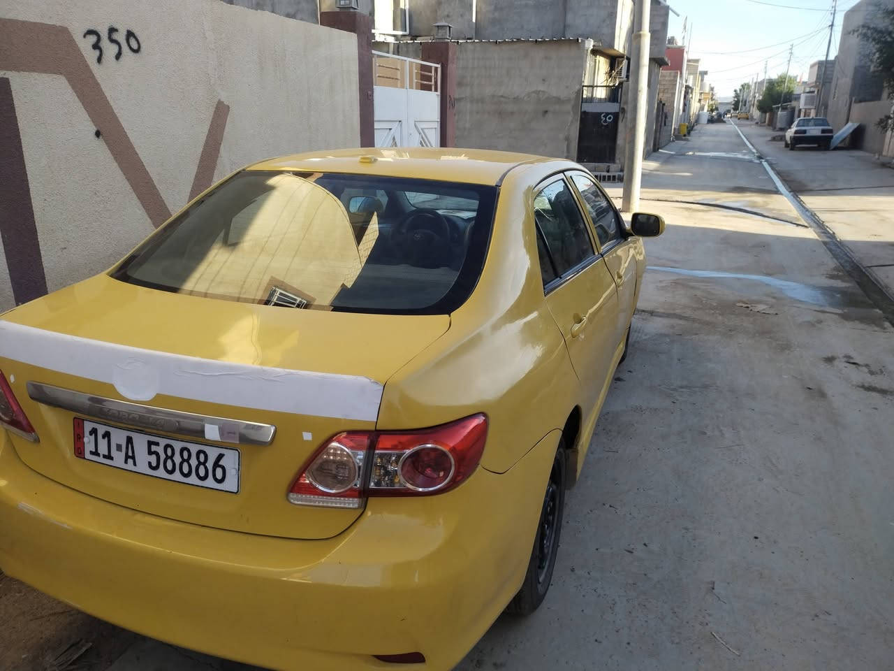 للبيع او مراوسه كورلا وراد امريكي موديل 2010 محرك 19 محرك كير اتومتيك  حاويه قبل 3 ايام شاده مصفر هيه وغرامه بسمي رقم بغداد انكليزي دولي سنويه حد 30 تدفئه تبريد شغال تخم تايرات جديد حدايه امامي خلفي دوشمه سفاري كله جديد جديد مابي نقص سياره سعره 85 بي مجال هذا رقمي ***********
