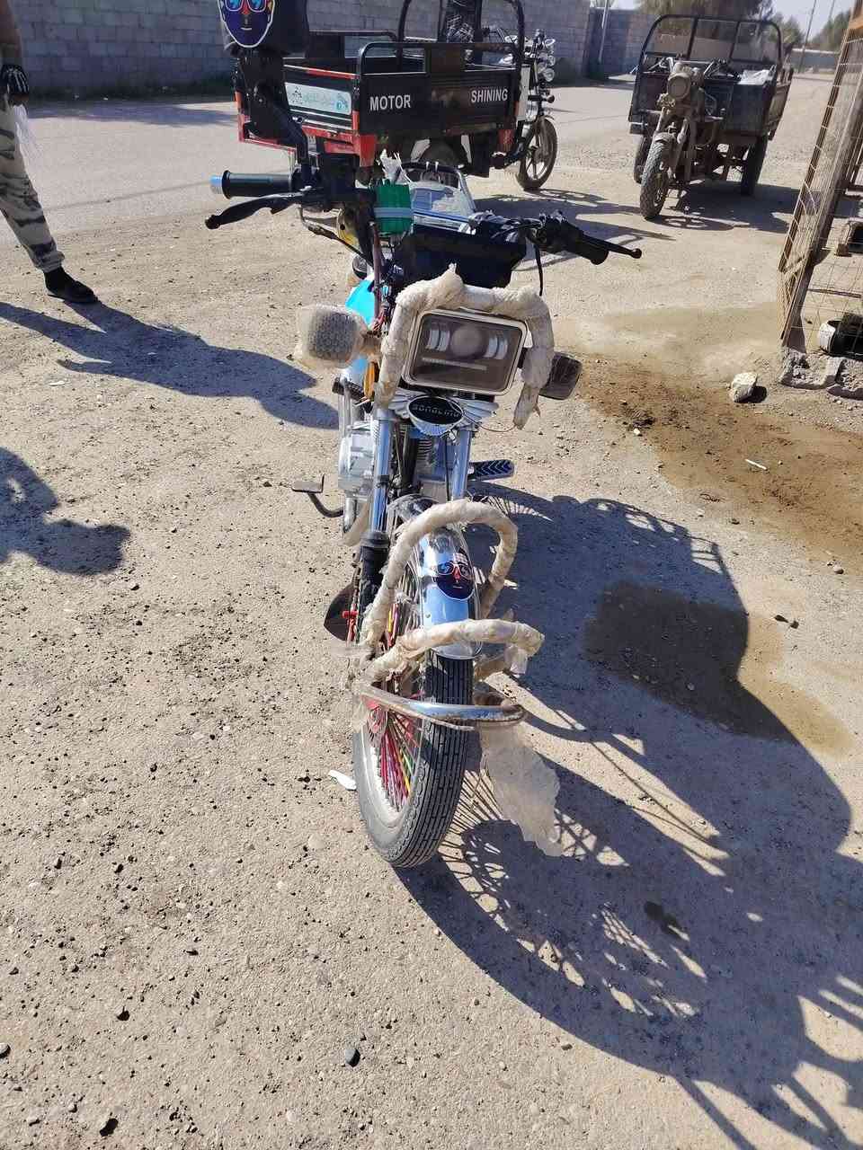 ‏سلام عليكم دراجة للبيع اللي يريدها يجيني خاص الرقم ***********
