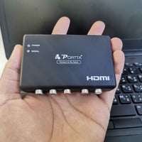 تحويلة كمبونت-HDMI • مخرج ٣.٥ • Porta