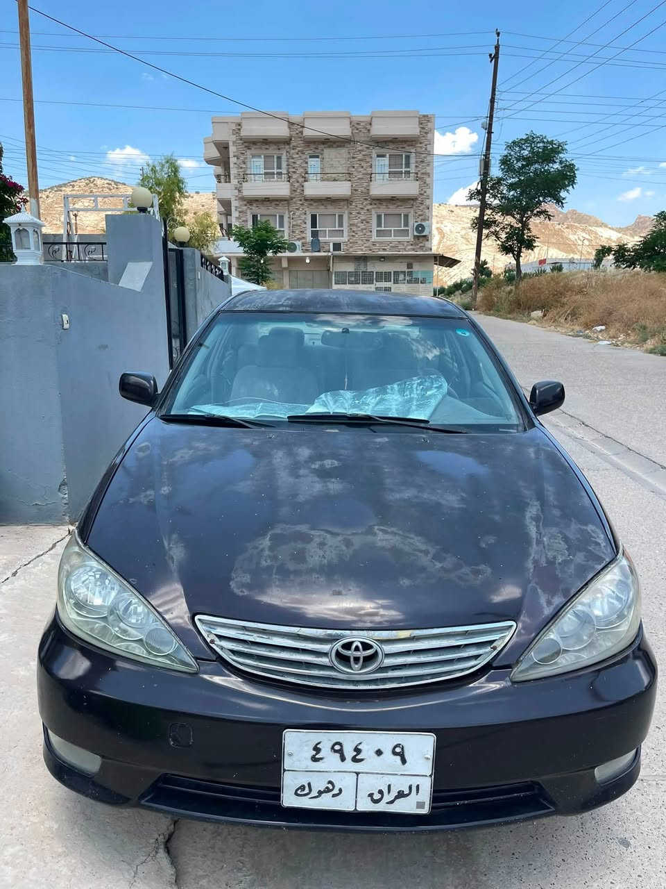 🚘 للبيع | سيارة كامري موديل 2004
🔹 السيارة مصبوغة صبغ عام 
🔹 الماكينة والگير شرط 
🔹 التبريد شغال 
🔹 طخم تاير جديد 
🔹 صدر كامل جديد

💰 السعر: (     65ورقه )
📌 بيها مجال بسيط للشراي 
 📍مكان السيارة دهوك 
📞 للاستفسار والاتصال: ***********.  ***********
