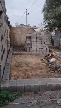 قطعه ارض تجاوز للبيع مساحه80 مربع لعنوان الدوره الصحه مقابل نون ولقلم ...