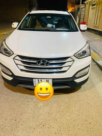 سنتافي خليجي موديل ٢٠١٤ لون ابيض ٧راكب تبريد ٣ قطع تحكم ستيرن حساسات خ...