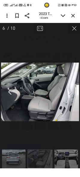 كورولا كروس 2023 للبيع
(وارد أمريكا - ماشية قليلة - سعر مميز!)
📍المكان: واسط الكوت 
🔹 موديل: 2023
🔹 المسافة المقطوعة: 30 الف
🔹 المحرك: 2.0 لتر - 4 سلندر بنزين اقتصادي وقوي 💨
🔹 نظام الدفع: أمامي (FWD)
🔹 وارد: أمريكي
• لون السيارة: ابيض صدفي 💙
• فئة المواصفات: LE
• تشغيل بصمة  سويج
• نقطة عمياء لتنبيهك من السيارات الجانبية 🚗⚡
• رادار أمامي  للتحذير من الاصطدام
• كاميرا خلفية عالية الدقة
• شاشة عرض وسطية مع نظام خرائط مدمج 
• نوع المقاعد: مخمل
• 5 مقاعد مريحة
• نوافذ كهربائية
• وسائد هوائية كاملة للأمان 🎈

رقم واسط
السعر 180 قابل للتفاوض 
للاستفسار 
***********
