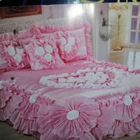 فرشة عرس • مفروشة مرة وحدة • وبيه مجال