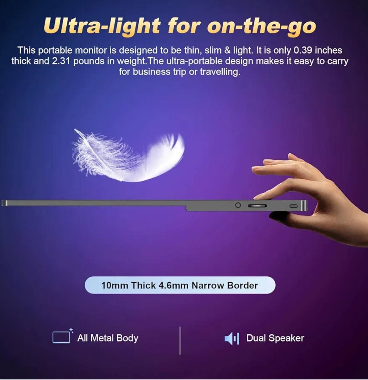 🔥🔥 لعشّاق الأداء العالي… هذا هو الوحش الحقيقي! 🔥🔥
🎮 موديل GS185CM1-K – شاشة محمولة احترافية 120Hz
✨ مو شاشة عادية… هذا مستوى ثاني من السلاسة والدقة!
🚀 أهم المميزات:
🎯 18.5 إنج FHD (1920×1080) – وضوح خرافي
⚡ 120Hz – تجربة ألعاب بدون تقطيع نهائياً
🔥 3ms Response Time – استجابة سريعة جداً للكيمرز
🌈 حتى 125% sRGB – ألوان قوية ومشبعة
🌑 Contrast 2000:1 – عمق أسود حقيقي
☀️ سطوع 400 شمعة – استخدام مريح حتى بالإضاءة العالية
🔌 التوصيل السريع:
2 × USB-C (صورة + طاقة)
Mini HDMI (لـ PS5 / Laptop / Xbox)
منفذ سماعات 3.5mm 🎧
💡 تفاصيل مهمة:
✔️ بيها سماعات ستيريو مدمجة
✔️ تدعم تثبيت VESA (مكتب / جدار)
✔️ تشتغل بكابل واحد، ولأقصى سطوع استخدم شاحن PD
🎯 مثالية لـ:
🎮 كيمرز (PS5 / Xbox / PC)
💻 موظفين + طلاب (شاشة ثانية)
✈️ سفر وتنقل
💥 الخلاصة:
إذا تريد شاشة خفيفة + قوية + احترافية
هذا الموديل راح يعطيك أداء ما تحصله بهالسعر! 😎
📦 متوفرة الآن – الكمية محدودة!
📩 للحجز والاستفسار:
https://t.me/dor_5⁠�


**إذا كنت صاحب هذا الإعلان وتريد حذفه لأي سبب، رجاءا أرسل رسالة إلى الدعم الفني**