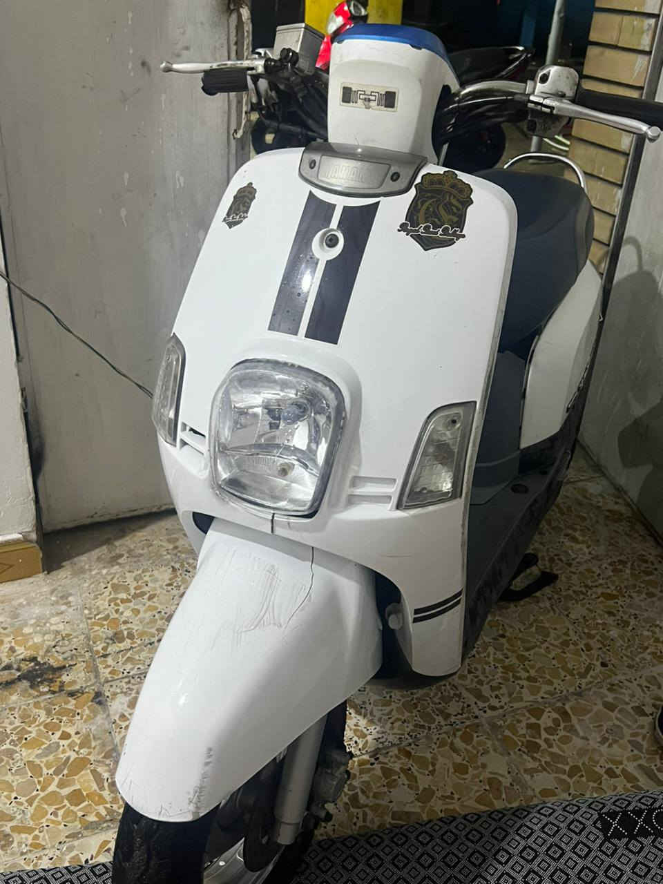 السلام عليكم
دراجه بوليسي نوزل للبيع سعرها 700
وبيها مجال قليل حگ الجيه 
ما مفتوحه مكفوله كفاله كلش 
شراي هله بيك مو شراي لا تعامل وتعب روحك العنوان بصره جمعيات مراسله واتساب ***********
