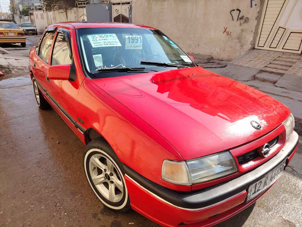 السلام عليكم.. للبيع فكترا 1991 رقم انكليزي نينوى كابون بانزين حجم 16 اني الشرعي سنوية الئ 2030 مصلح دوائر ودوسة وايرمنية شغالة شرط التحويل العنوان الجانب الأيمن السعر48 للاستفسار***********
