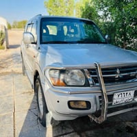 باجيرو موديل 2002السياره7راكب محرك3000تبريد ثلج السياره تخم تاير جديد ...