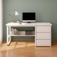 ميز مكتب بتصميم بسيط   القياسات 📏 العمق 50 سم * العرض 120 سم * الارتفا...