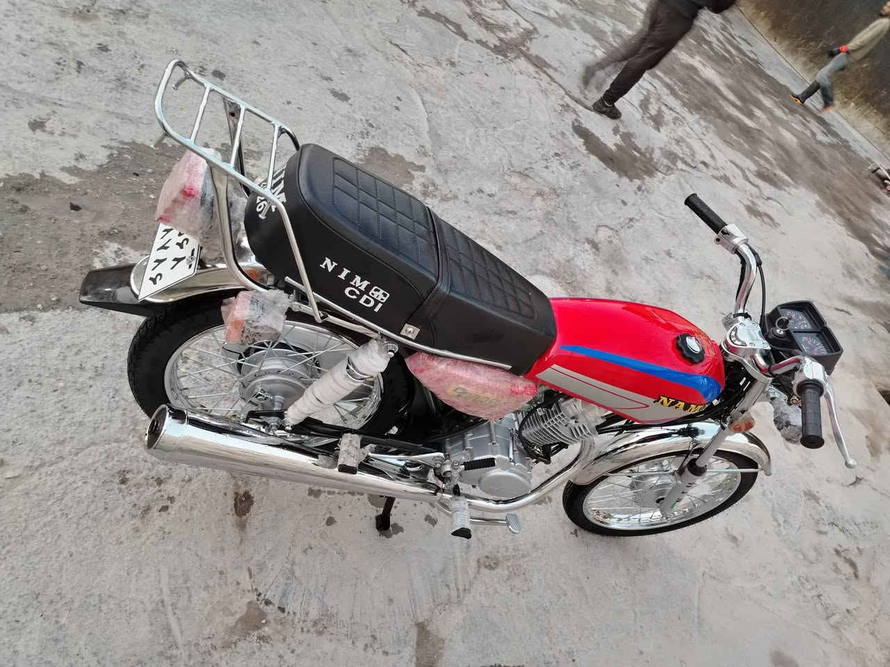 نامه امتياز ٢٧ صارلها ٣ أشهر من طالعه أوراق سكنر من المعرض  .. دراجه مكفوله وجديده كلش وكامله نظافه ٩٥٪  .. مكاني كربلاء.. والشراي يتصل ***********
