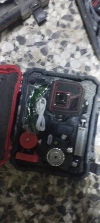 دريل تكشير وتزريف وليزر ورجاج مستخدمات مرة وحده قفل ب150ماكو توصيل مكا...