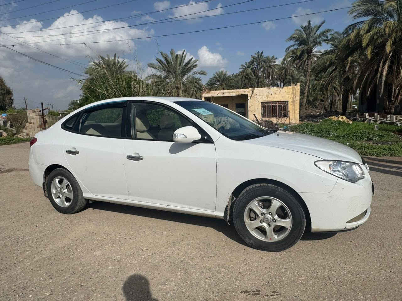 السلام عليكم سياره للبيع النترا ١١ خليجي رقم جديد سنويه جديده السعر ١٢٠ بيه مجال المكان بغداد المدائن الاتصال ع رقم  ***********
