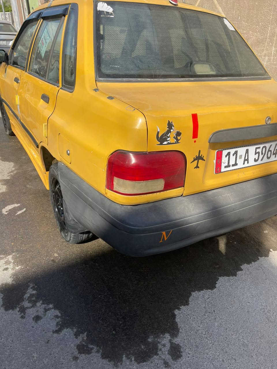 السلام عليكم للبيع سايبا 2011ما بيه تبديل بيه جمالغه عكس السايق مصبوغ فقط و اشوصي ما بيهن شي على وضع الشركه تجي و شوف بعينك و المكينه بيه بديه تبخير فقط السعر 23و بيه مجال حك الجيه الاتصال ***********مكاني الأمين الثاني
