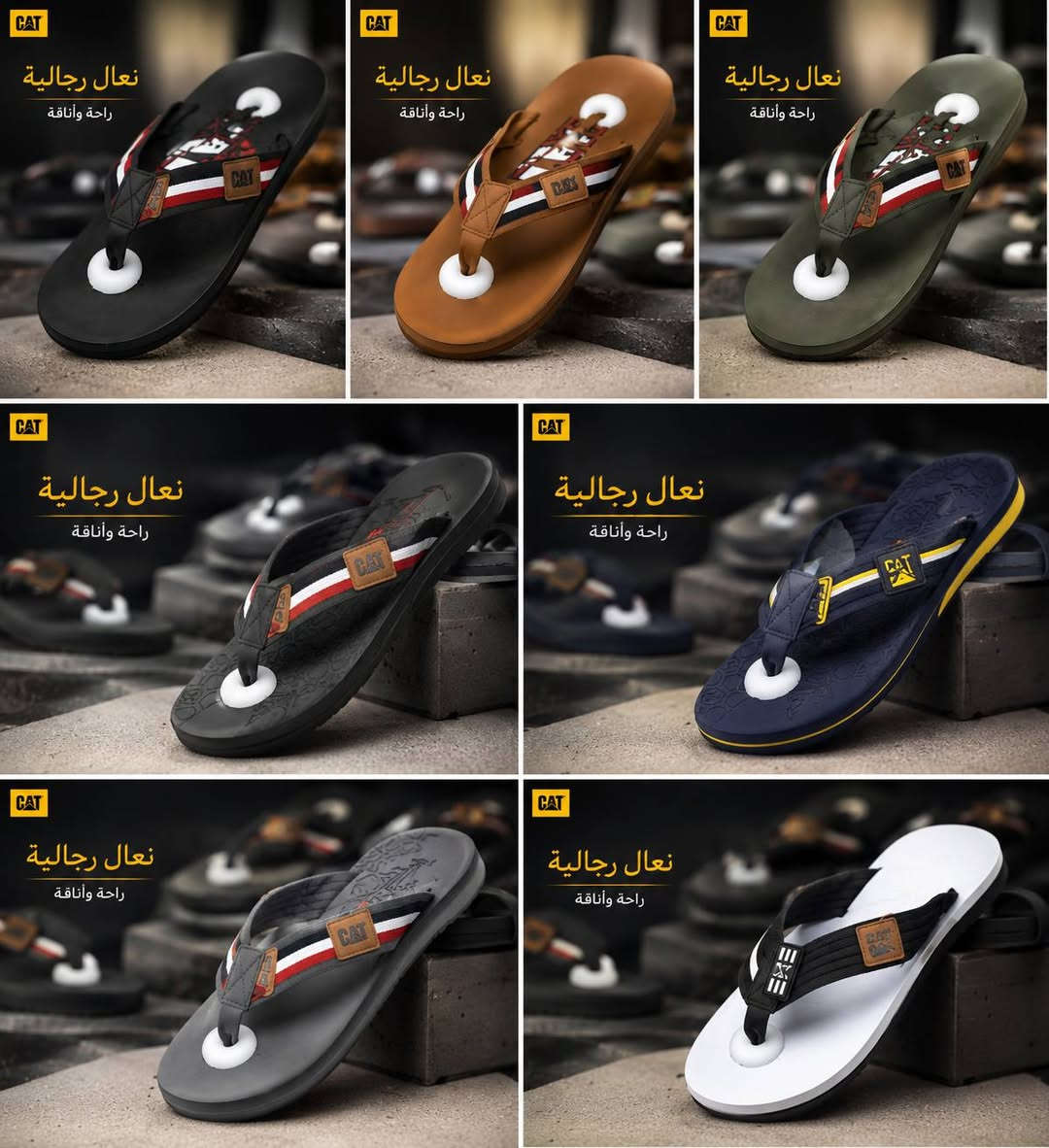نعال كات رجالي 

خامه وتصميم ممتاز 

يتوفر بـ اكثر من 5 الوان 

اقل طلب كارتون 

الكارتون يحتوي على 3 درازن (36 قطعه) 

سعر الدرزن 24 الف فقط 

توصيل لجميع محافظات العراق 

للحجز والاستفسار مراسله صفحتنا ❤✅


**إذا كنت صاحب هذا الإعلان وتريد حذفه لأي سبب، رجاءا أرسل رسالة إلى الدعم الفني**