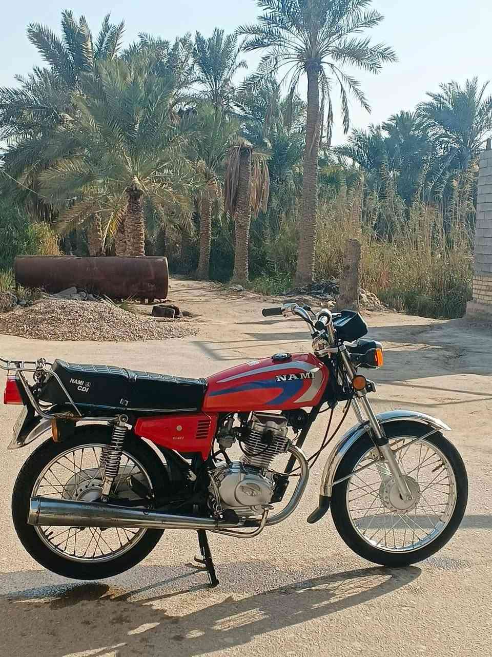 سلام عليكم خوان دراجه ايراني شلامجه مديل 2023 رقم وسنويه وعندي مكاتبه والصره 18 رقم الهاتف ***********
