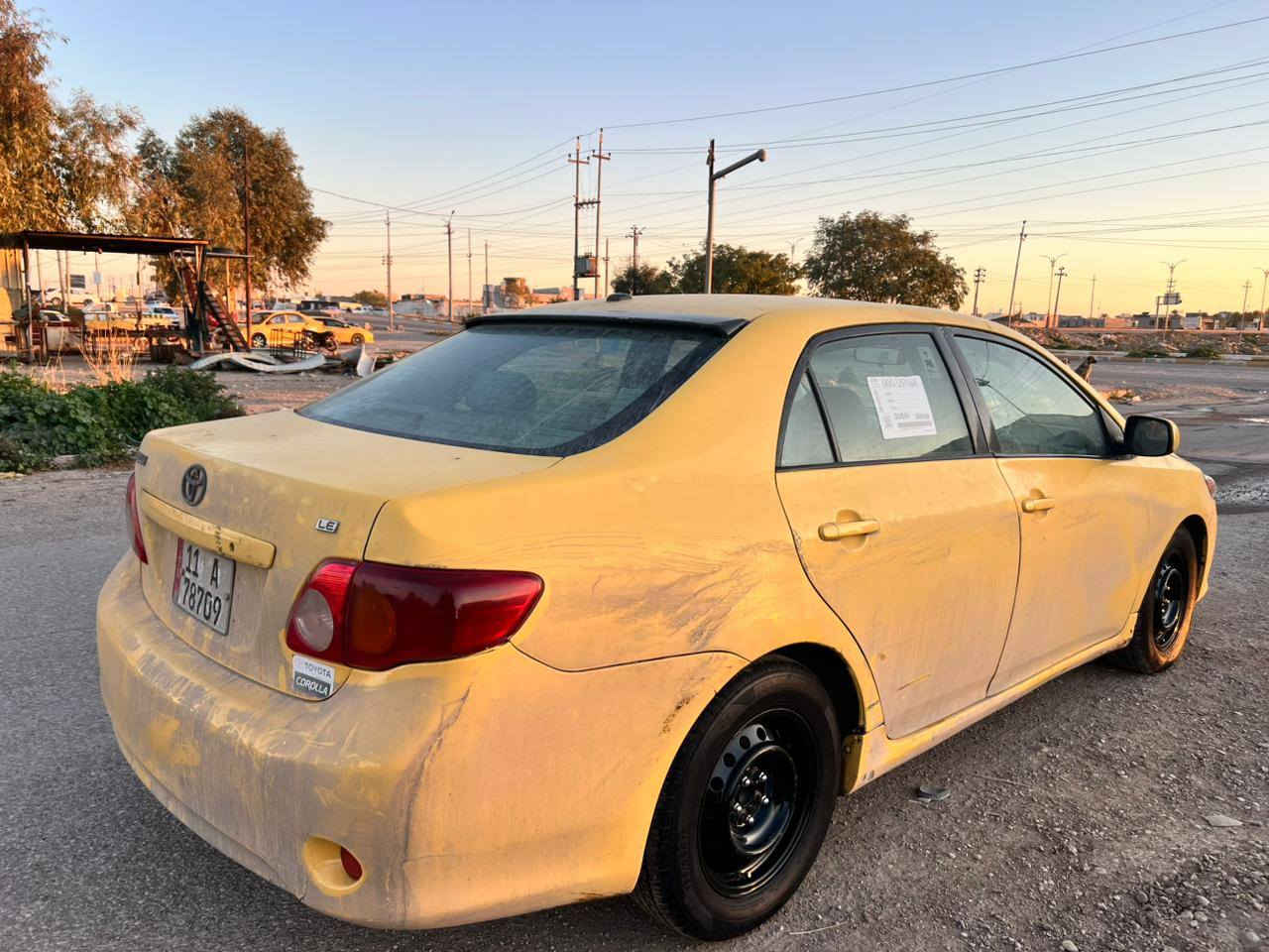 السلام عليكم للبيع كورلا موديل ٩ ضرر اهلال جاملغ خلفي فقط بس شرط فحص كله عله بلاد  لبيل واحد كله كير محرك جديد مال موديل ١٧ تبريد ثلج سياره رقم بغداد بسمي سنويه الحد ٣٠ منظومه غاز 
مكان ديالى خانقين ***********
(مااكتب سعر ابكيفي شراء يتصل ابخدمتك ماتفيدك اعبر  امنشور)
