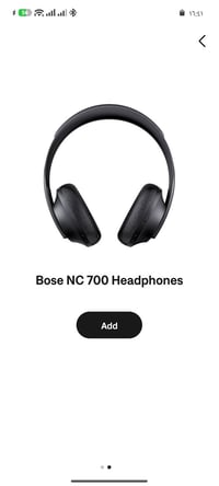 سماعات bose nc 700 noise cancellation  من أقوى ١٠ عالمياً ب العزل اصلي...