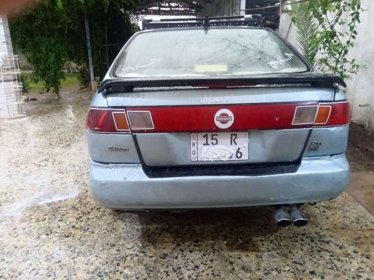 السلام عليكم سياره سني موديل 1994 محور ياباني مكينه 1600 بيه بخار قليل باتري جديد تخم تأير دوشمه جديده كهربائيات كامله بأسمي رقمي انكليزي كامل سعره 25 العنوان الانبار الفلوجه ***********
