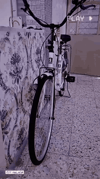 سانتوس  ياباني موديل21 البايسكل ننظيف بس صبغ واكع جاي من الحاوية الشرا...